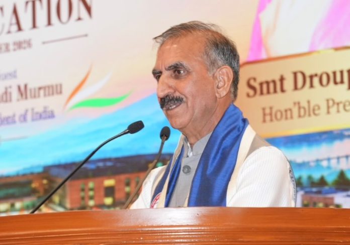 हिमाचल प्रदेश : सीएम सुखविंदर सिंह सुक्खू ने एम्स बिलासपुर के प्रथम दीक्षांत समारोह में नव-चिकित्सकों को संबोधित किया