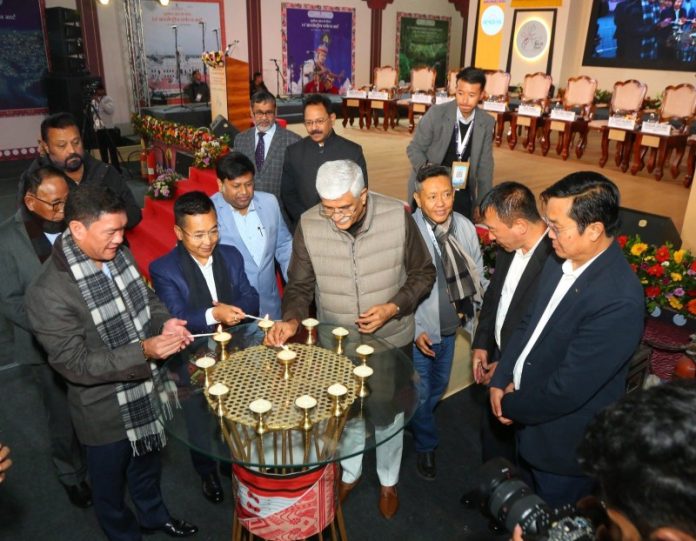 अरुणाचल प्रदेश : केंद्रीय मंत्री गजेंद्र सिंह शेखावत ने तवांग में 14वें 'इंटरनेशनल टूरिज्म मार्ट 2026' का उद्घाटन किया अरुणाचल प्रदेश : केंद्रीय मंत्री गजेंद्र सिंह शेखावत ने तवांग में 14वें 'इंटरनेशनल टूरिज्म मार्ट 2026' का उद्घाटन किया