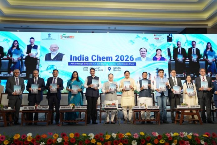एमपी के सीएम डॉ. मोहन यादव ने मुंबई में आयोजित तीन दिवसीय ‘INDIA CHEM 2026’ के उद्घाटन सत्र में सहभागिता की