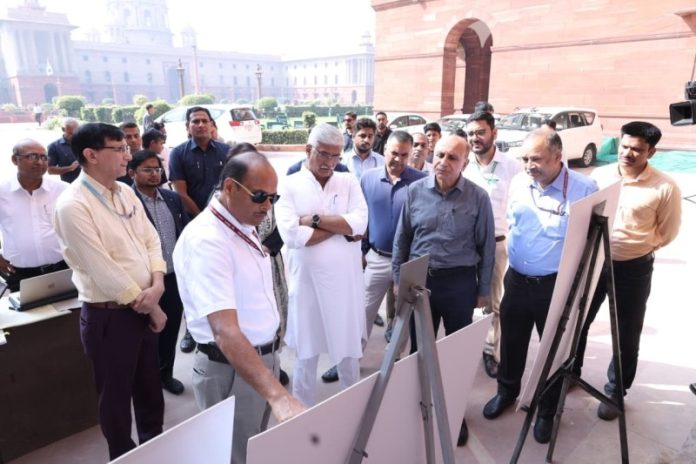 केंद्रीय मंत्री गजेंद्र सिंह शेखावत ने नई दिल्ली में प्रस्तावित युगे युगीन भारत राष्ट्रीय संग्रहालय के कार्यों का निरीक्षण किया