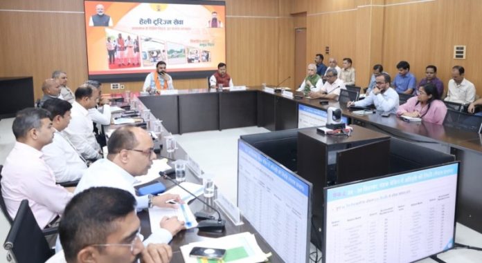 बिहार : सीएम सम्राट चौधरी ने ‘संकल्प’ सभागार में बाढ़ 2026 की स्थिति एवं इससे हुई क्षति को लेकर समीक्षा बैठक की