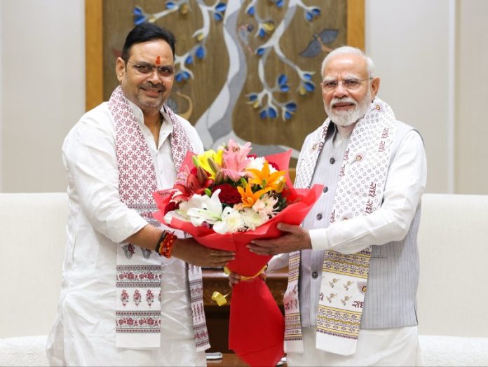 नई दिल्ली : राजस्थान के सीएम भजनलाल शर्मा ने पीएम मोदी से मुलाकात की