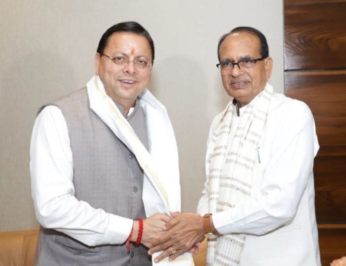 नई दिल्ली : उत्तराखंड के सीएम धामी ने केंद्रीय मंत्री शिवराज सिंह चौहान से मुलाकात की नई दिल्ली : उत्तराखंड के सीएम धामी ने केंद्रीय मंत्री शिवराज सिंह चौहान से मुलाकात की